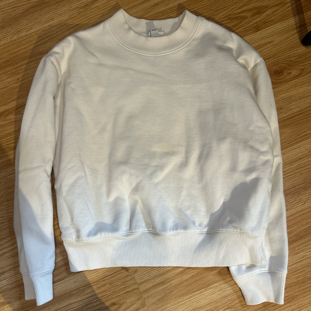 A New Day Women's Crew Neck Sweater - Cream